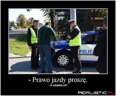 Prawo jazdy proszę