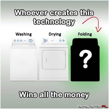 Washing. Drying. Folding