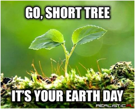 We gonna plant trees like it's ya earth day