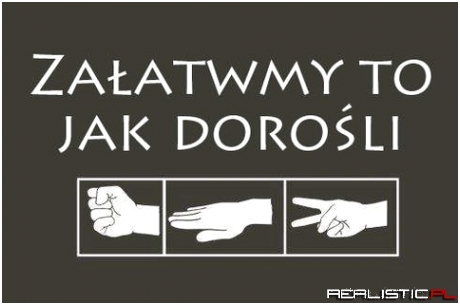 Załatwmy to jak dorośli