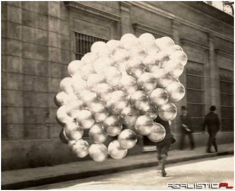 1921 Balloons Seller, Buenos Aires, Argentina
