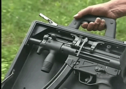 Always make sure you bring an MP5 gun with you - just in case