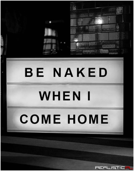 Be naked