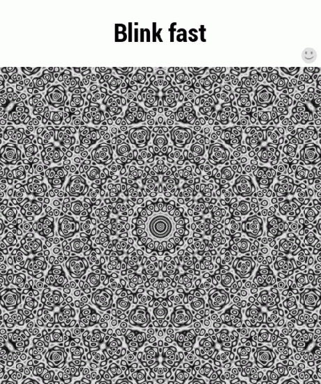 Blink fast