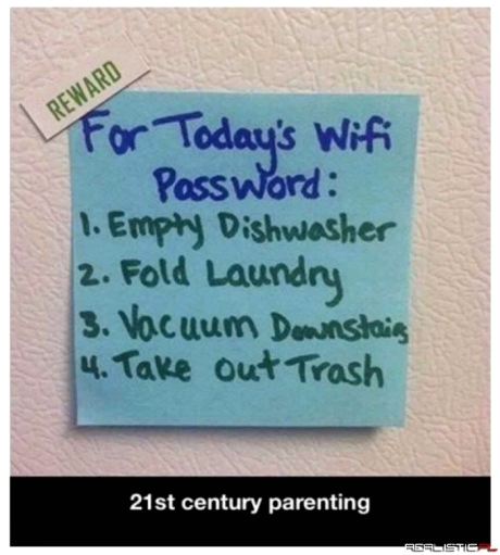 Chores for WiFi
