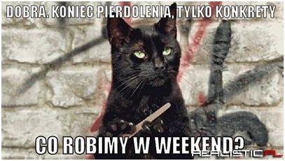 Co robimy na weekend