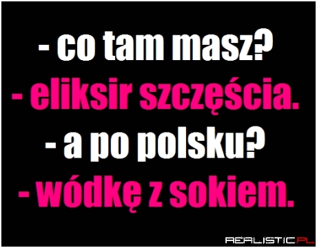 Co tam masz...