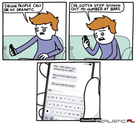 Drunk people