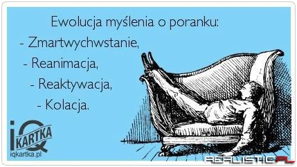 Ewolucja myślenia o poranku