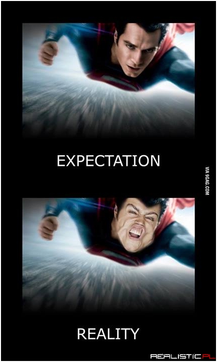 Expectation vs Reality