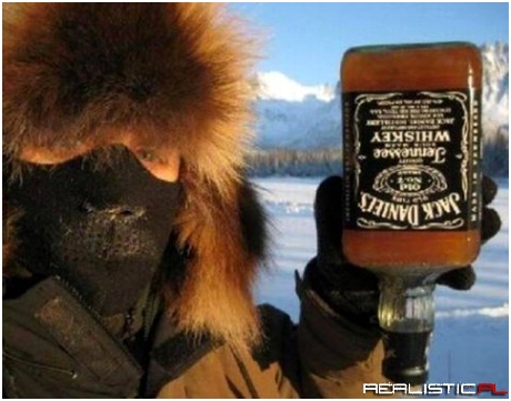 Frozen whisky