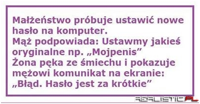 Hasło na komputer