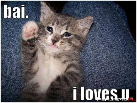 I love you