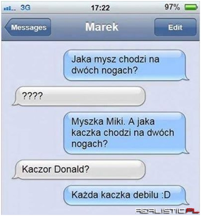 Jaka mysz ...