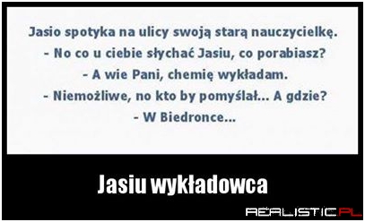 Jasio wykładowca