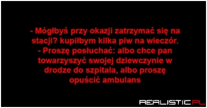 Mógłbyś...