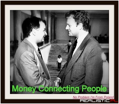 Money connecting people