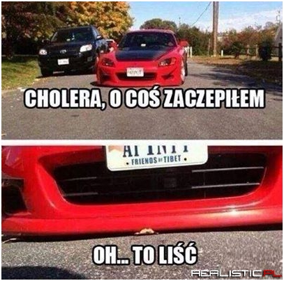 O coś zaczepiłem