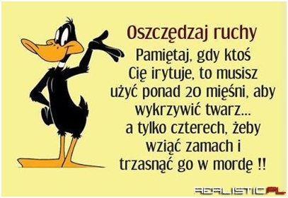 Oszczędzaj ruchy