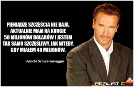 Pieniądze szczęścia nie dają