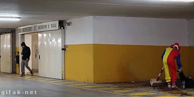 Scary clown