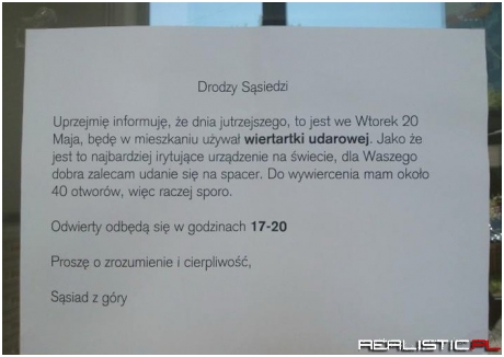 Takich sąsiadów ze świecą szukać