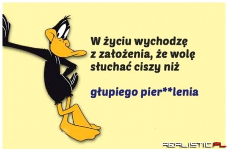 W życiu...