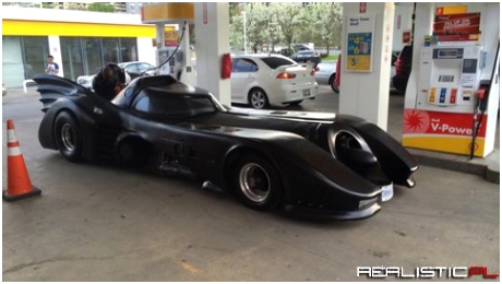 Was filling up my car when this guy rolled up