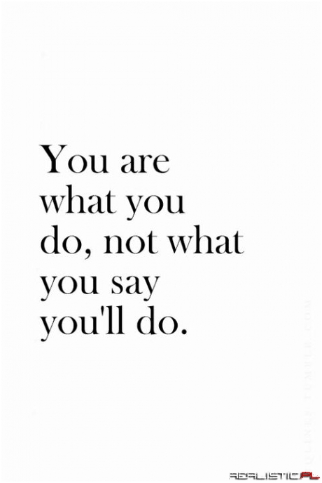 You are..