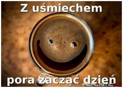 Z uśmiechem