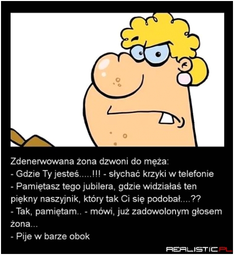 Zdenerwowana żona