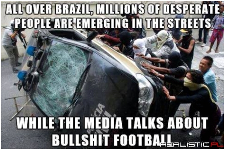 All over Brazil