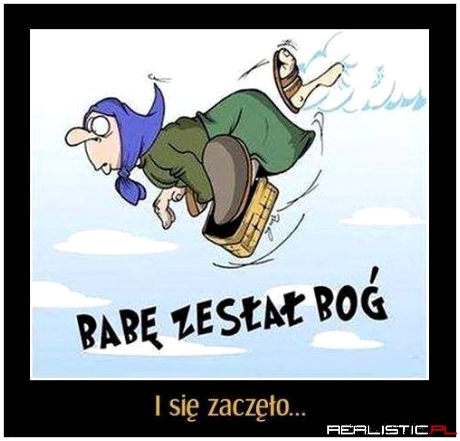 Babę zesłał Bóg