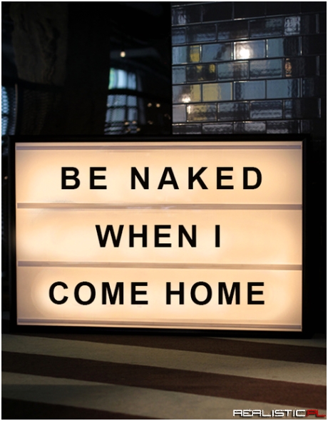 Be naked