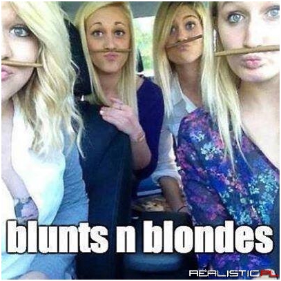 Blunts n blondes
