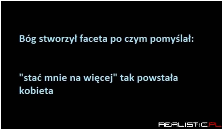 Bóg stworzył faceta