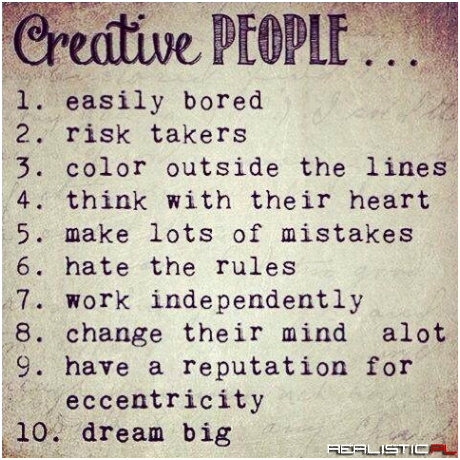 Creative people