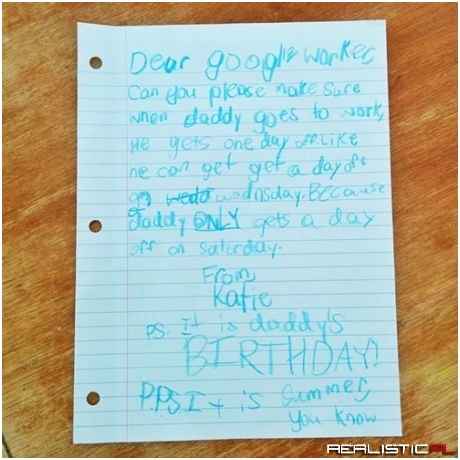 Daughter Requests a Day Off For Her Dad and Receives This Response