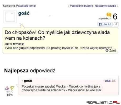Do chłopaków