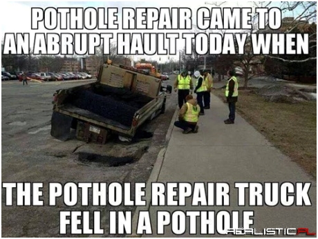Do We Have a Pothole-Filling Truck Anti-Pothole Excavation Unit