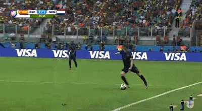 Flying Van Persie