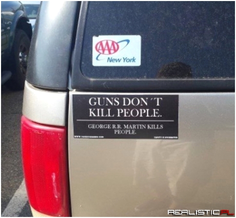 Guns...