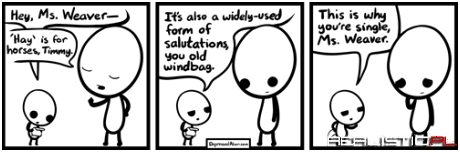 Hey, Depressing Facts