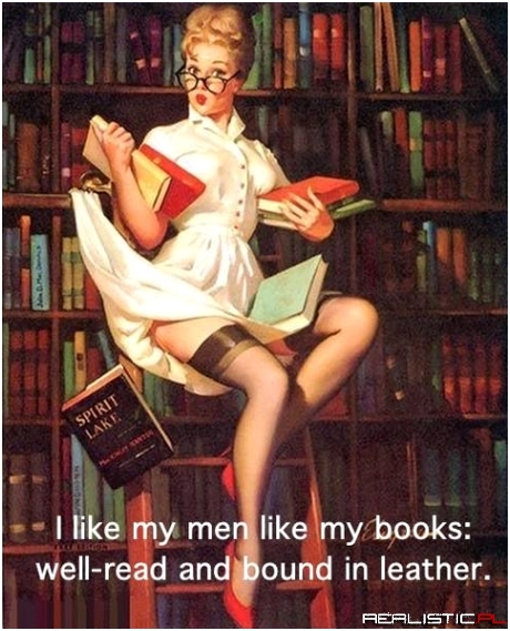 I like my men...