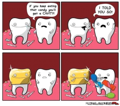 I told you