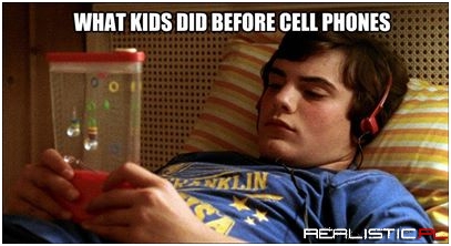 It's kind of hard to believe the kinds of things that used to keep us occupied..