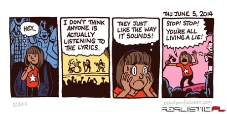 Maybe if It Was Mixed Better You'd Know What They Singing About