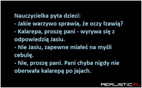 Nauczycielka pyta dzieci
