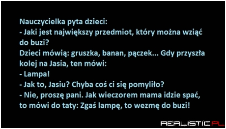 Nauczycielka pyta dzieci