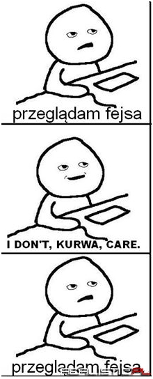 Przeglądam fejsa